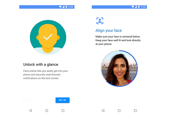 Motorola lança Moto Face Unlock para Moto G6 Plus Moto X4 Moto Z3 Play na Google Play Motorola-desbloqueio-facial